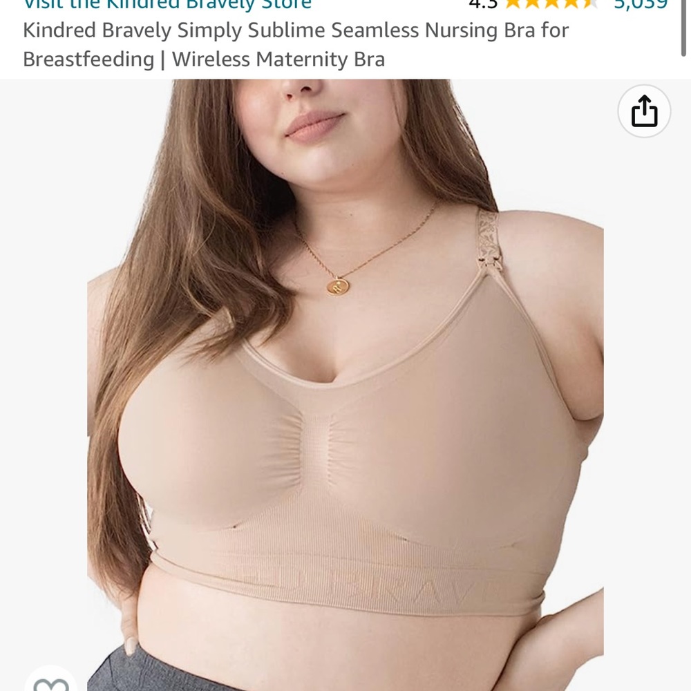 Kindred Braverly nursing bra